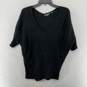 Vince Black V-Neck Sweater